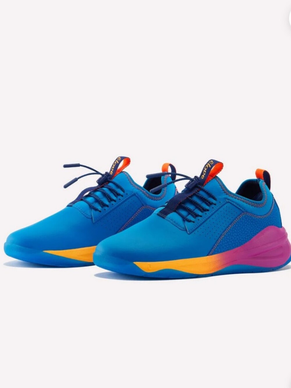 Clove Women's Classic Sneakers Shoes Blue / Violet / Orange Size 7 NEW